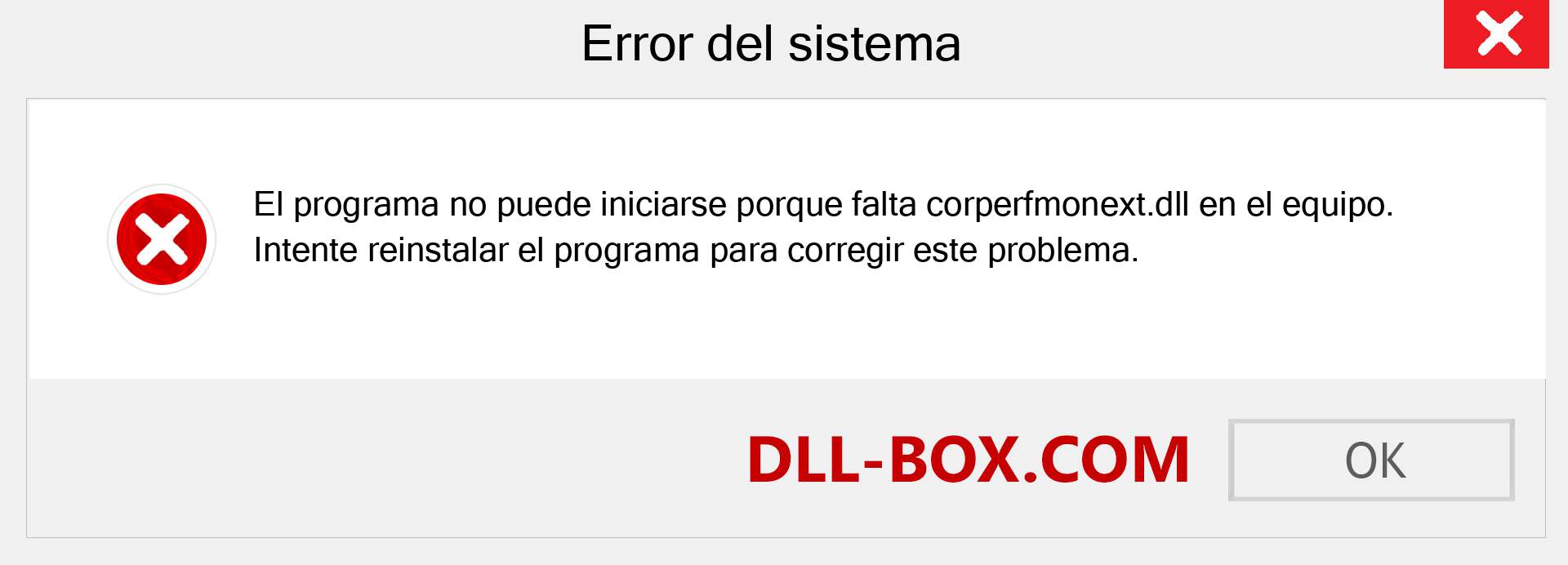 ¿Falta el archivo corperfmonext.dll ?. Descargar para Windows 7, 8, 10 - Corregir corperfmonext dll Missing Error en Windows, fotos, imágenes